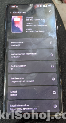 One plus 7t